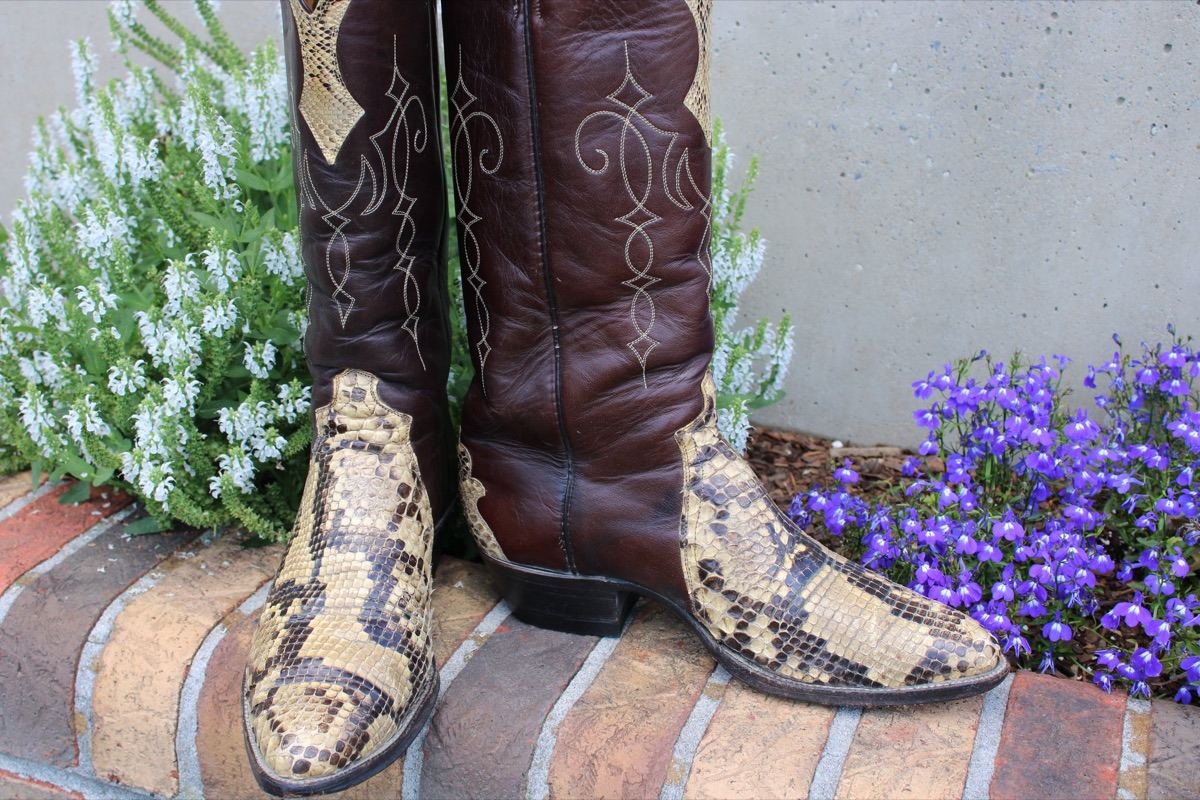 Justin Natural Python Triad 9.5 D