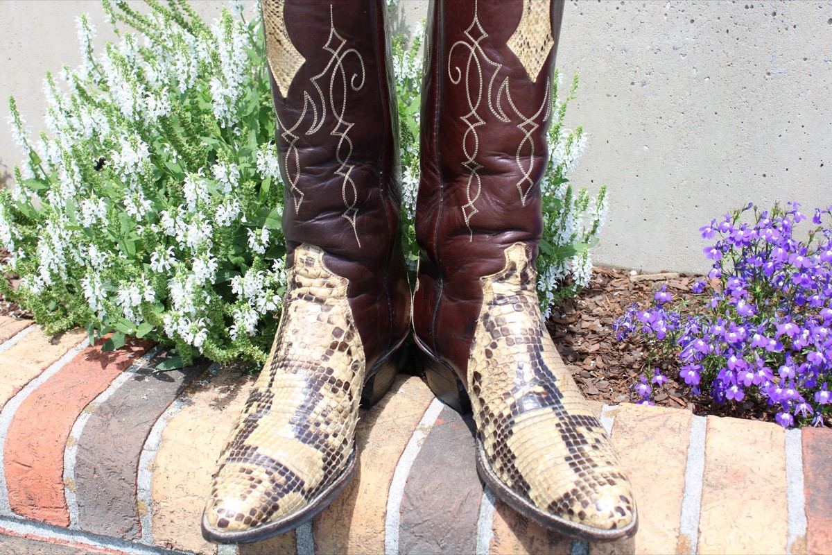 Justin Natural Python Triad 9.5 D