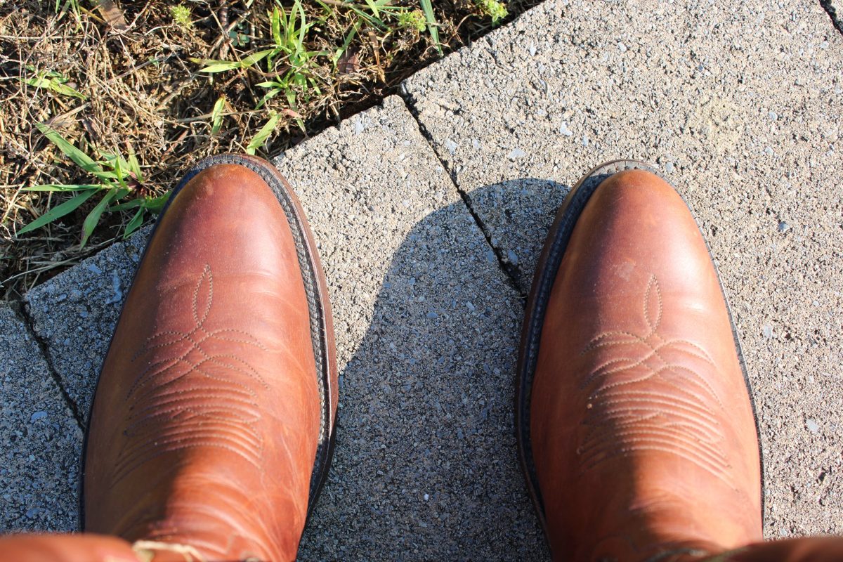 Brown Calfskin Size 9.5 D